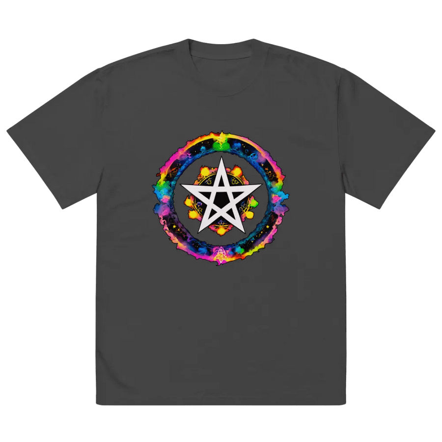 [Pentagram] Oversized T-Shirt product image (5)