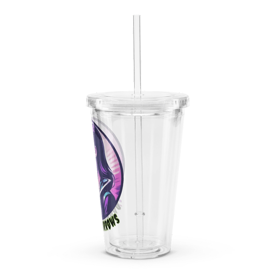 Double Wall Clear Plastic Tumbler (16 oz) product image (4)