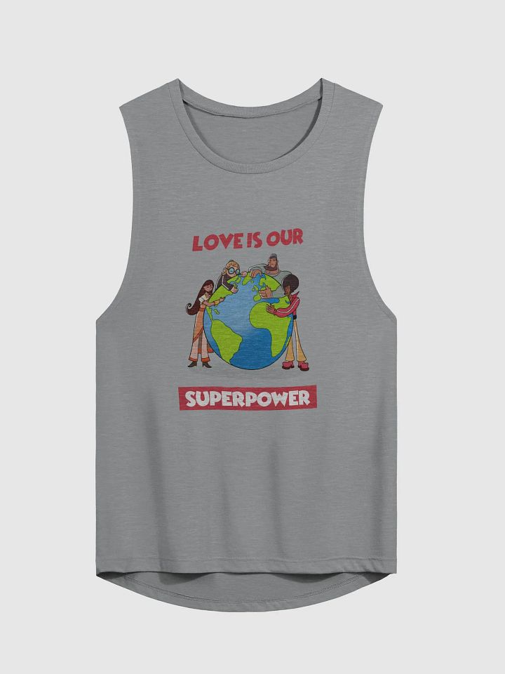 Love is our Superpower | Women's Flowy Muscle Tank product image (5)