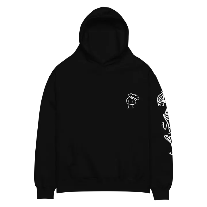 Food doodle hoodie product image (2)