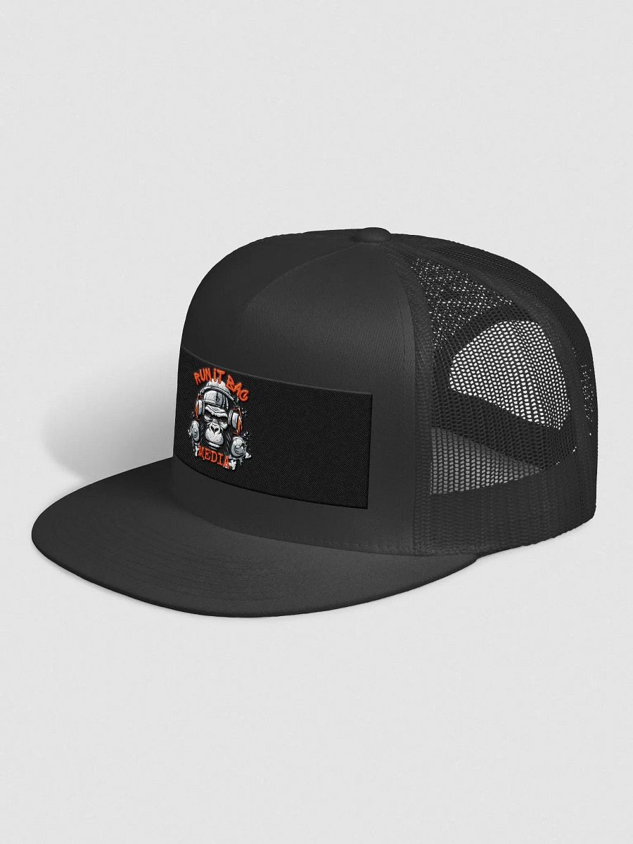 RUN It BAC Media Snap Back Cap Black product image (26)