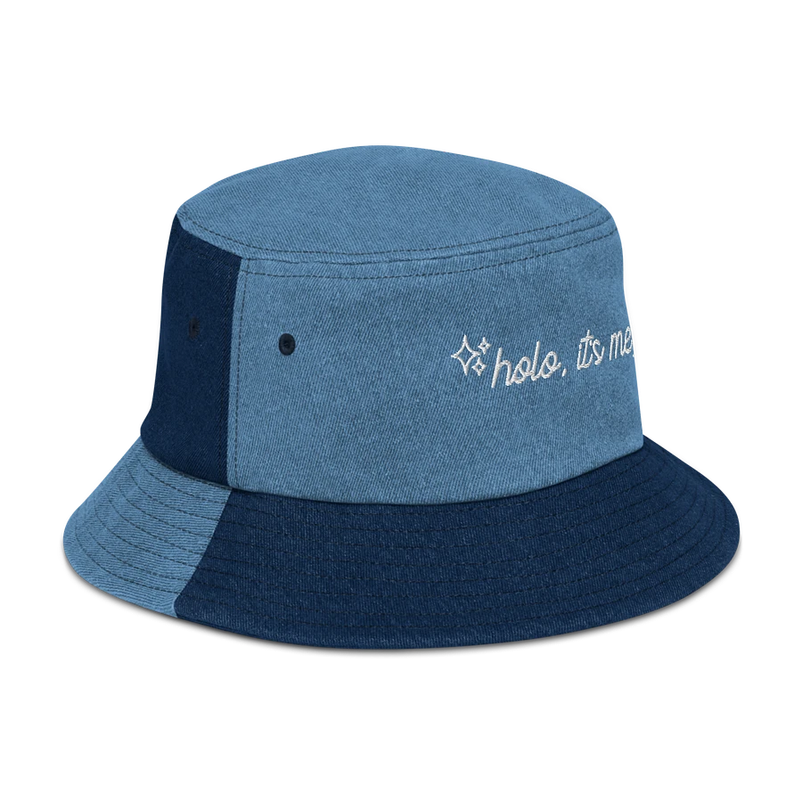 holo it's me Denim Bucket Hat product image (2)