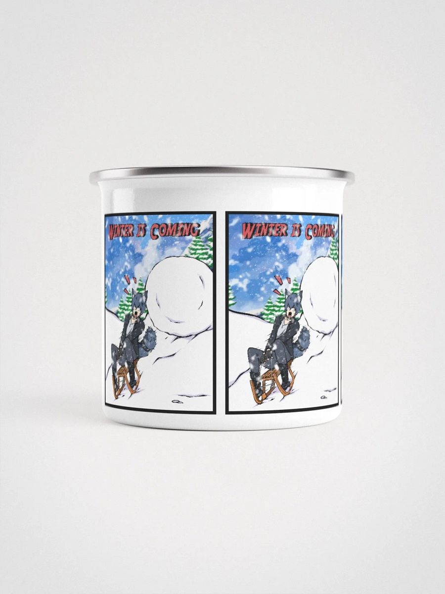 Enamal Winter Is Coming Mug! product image (5)