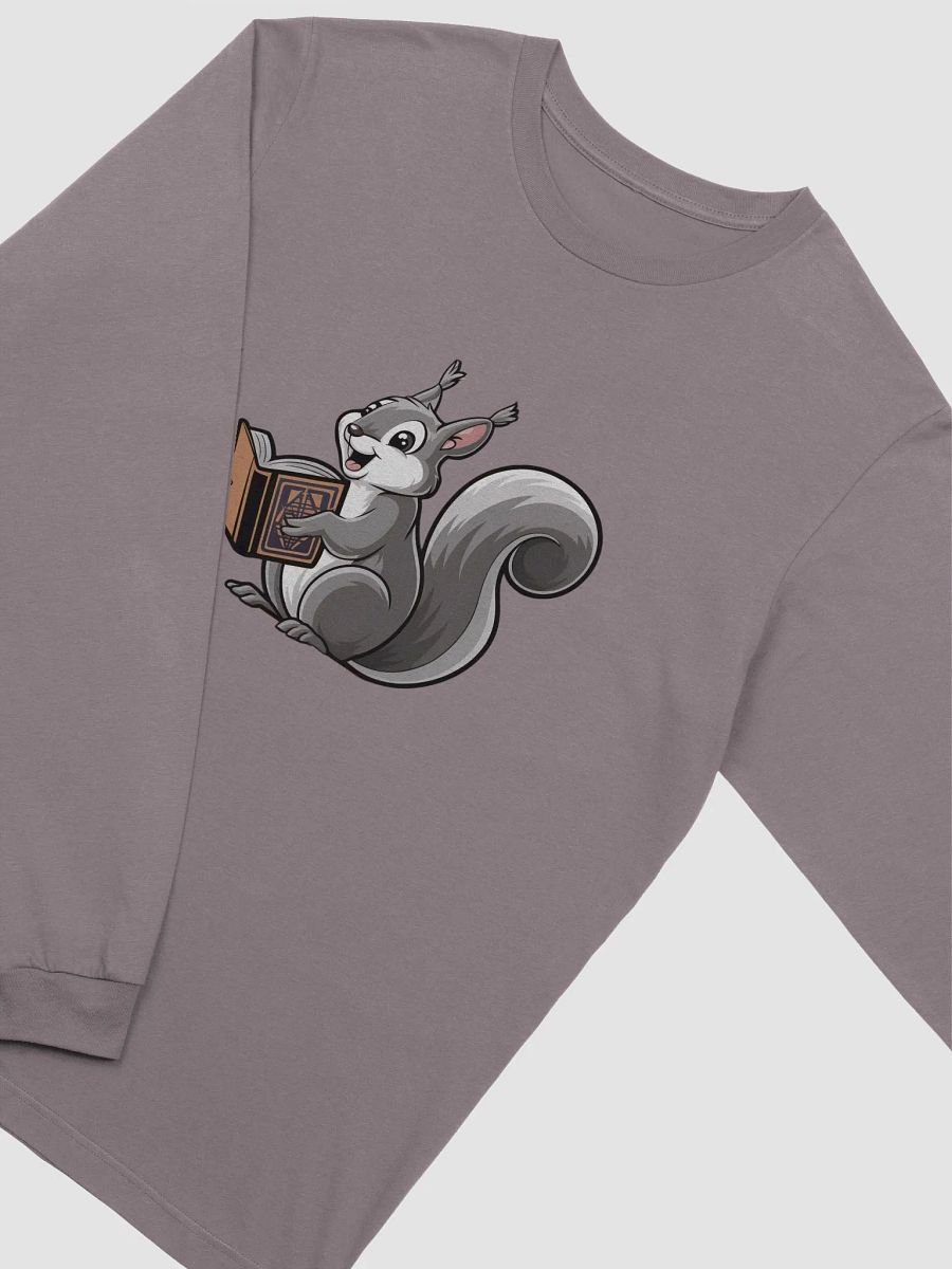 Smiling Squirrel Storytime Long Sleeve Tee product image (3)
