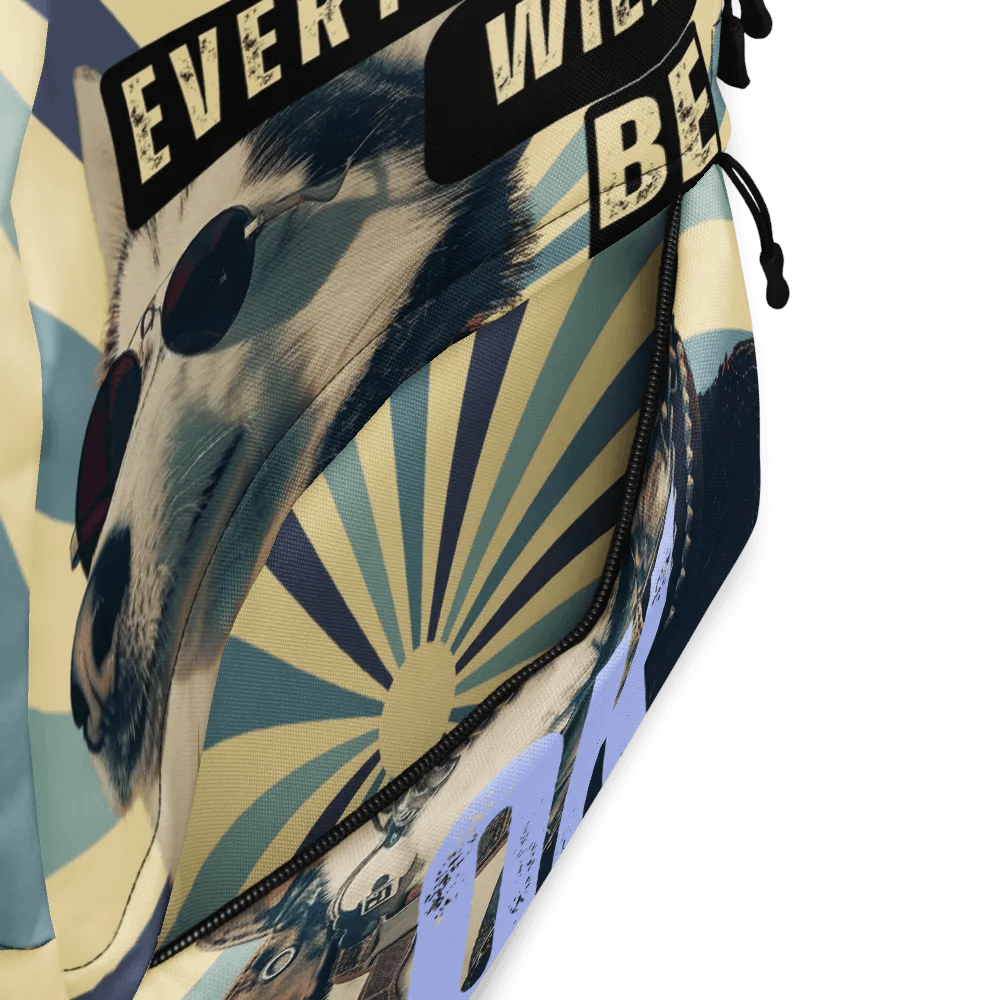 Siberian Husky Everything Will Be OK Hoodie product image (8)