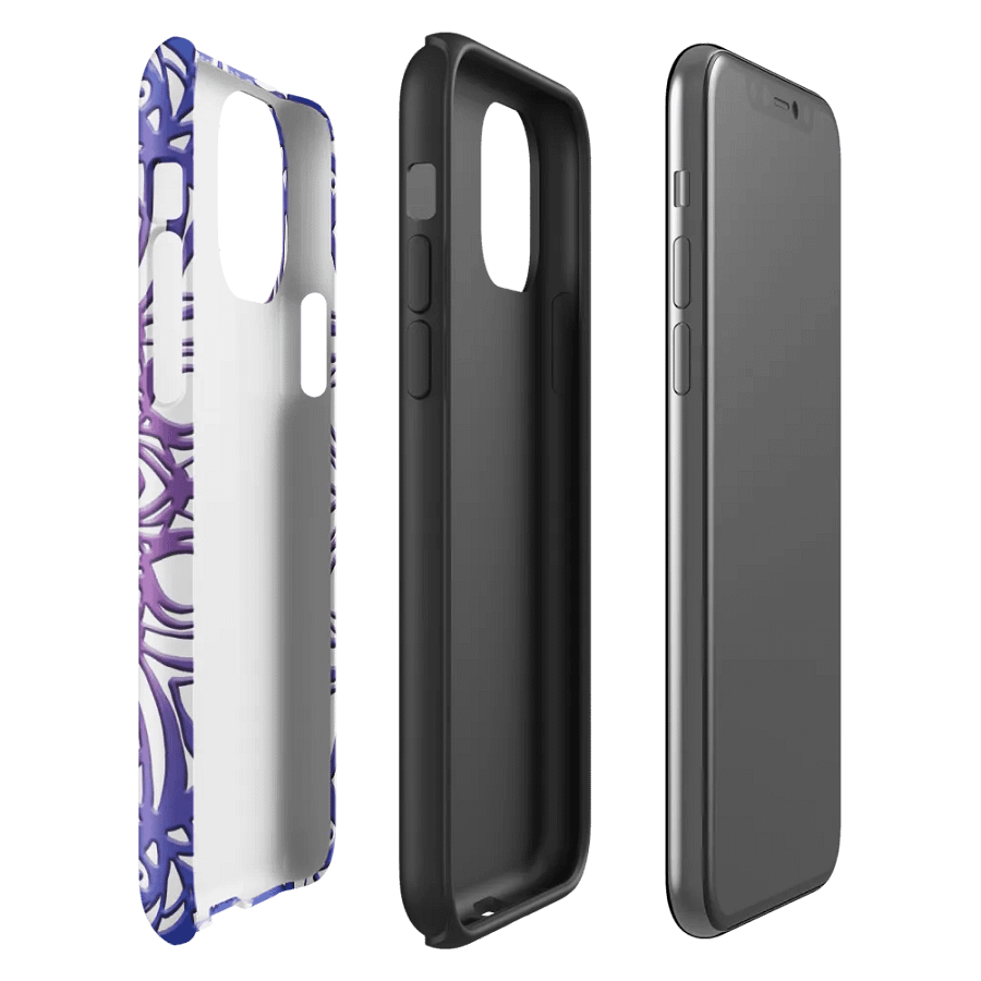 Purple blue mandala Phone case product image (6)