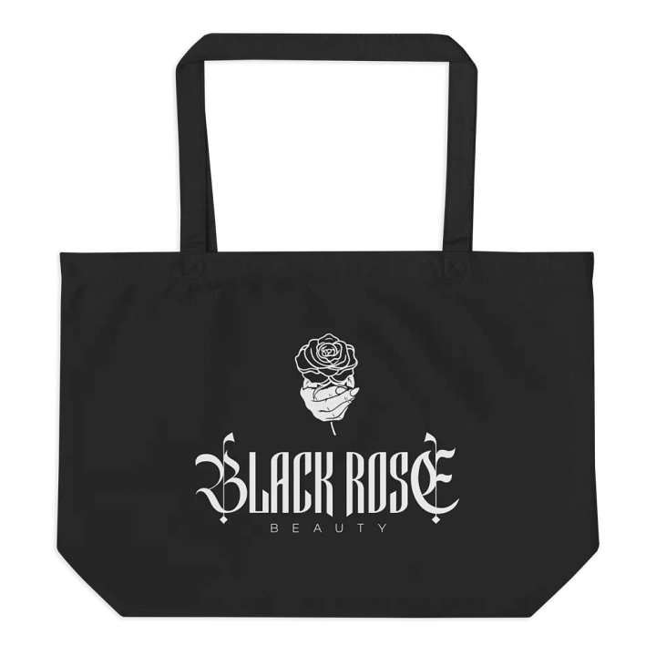 Black Rose Beauty Tote Bag product image (2)