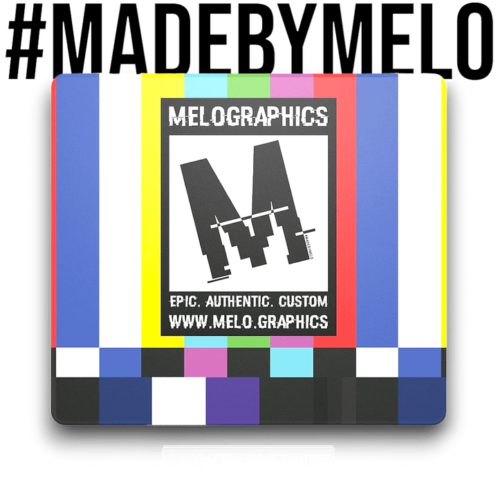 Rated M for MELO TV - Gaming Mouse Pad | #MadeByMELO product image (2)