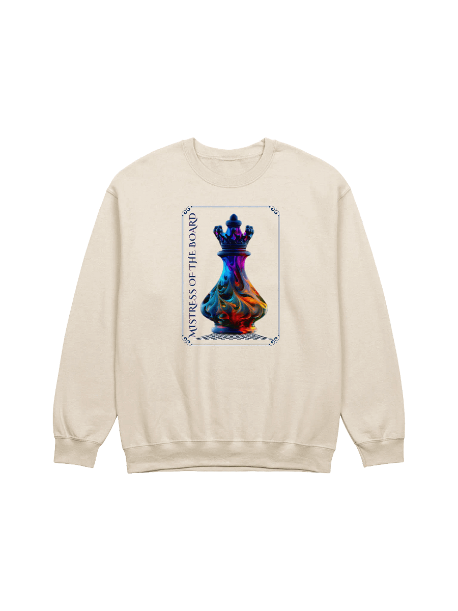 Mistress of the Board Chess Queen Sweatshirt product image (1)