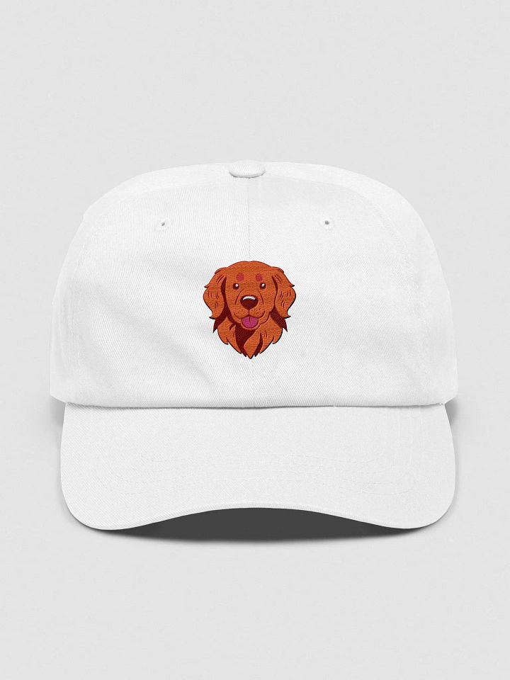 Friendly Golden Retriever Pup Embroidered Dad Hat product image (33)