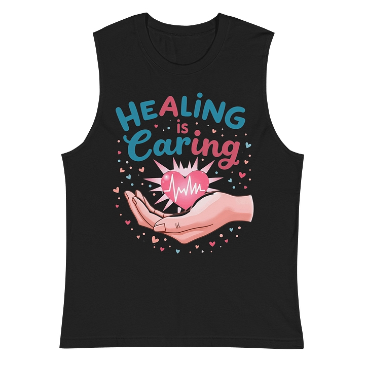 Healing Heartbeat Muscle Tank product image (3)