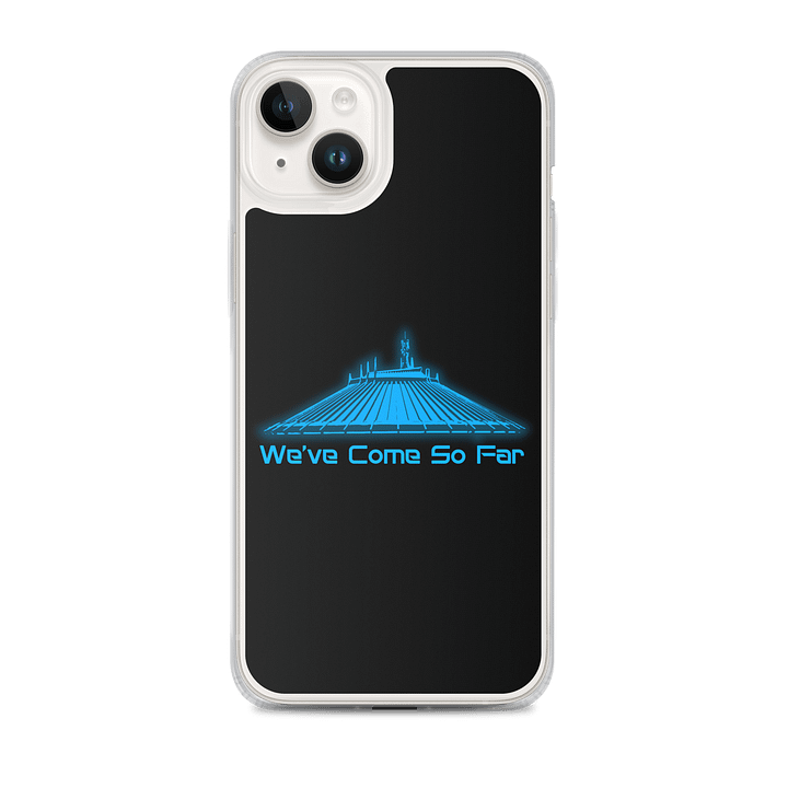 Space Mountain: We've Come So Far - iPhone® MagSafe® Clear Case product image (1)