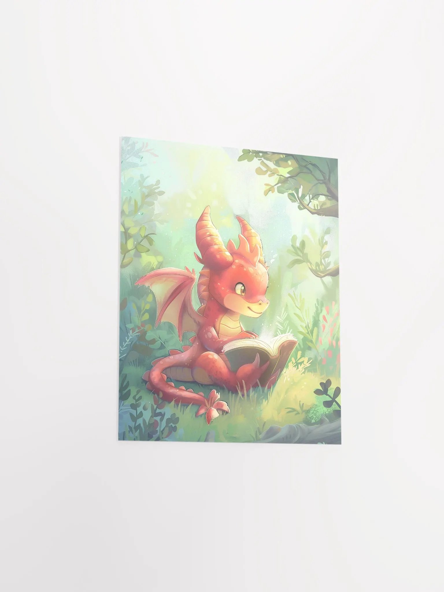 Poster Dragon Rouge product image (3)