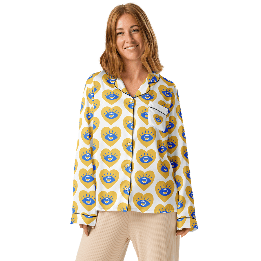 Eyes of Love Women's Pajama Top product image (1)