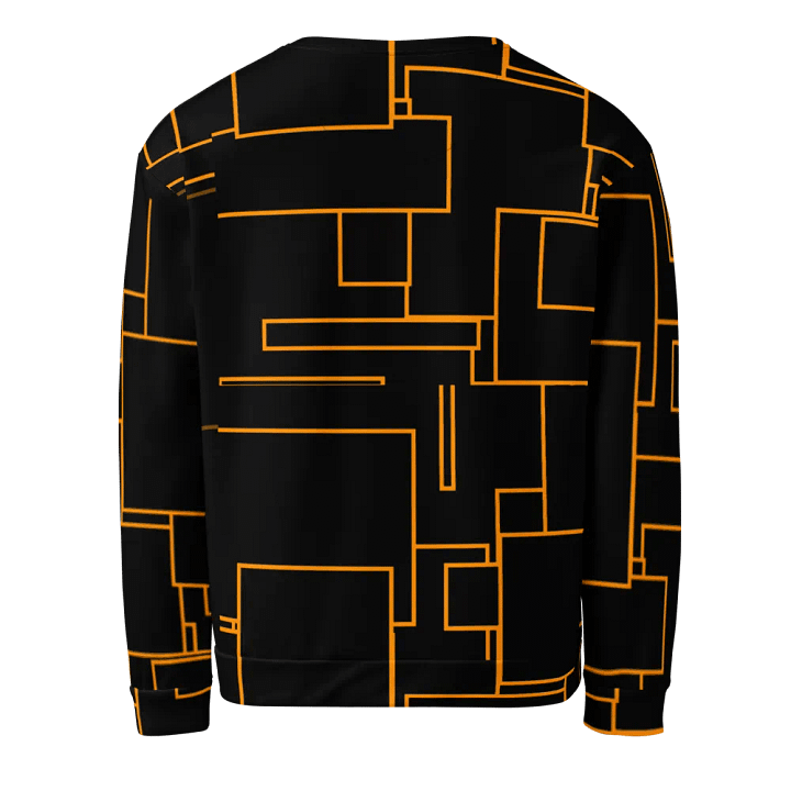 h3llomarc Orange Squares Sweatshirt product image (2)