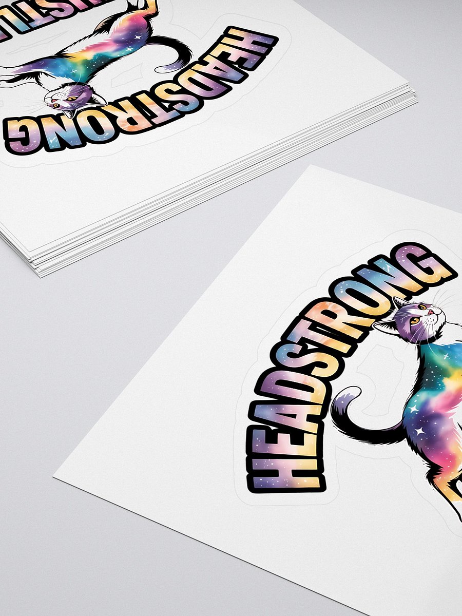 Cosmic Cat Hustle Kiss Cut Stickers product image (4)