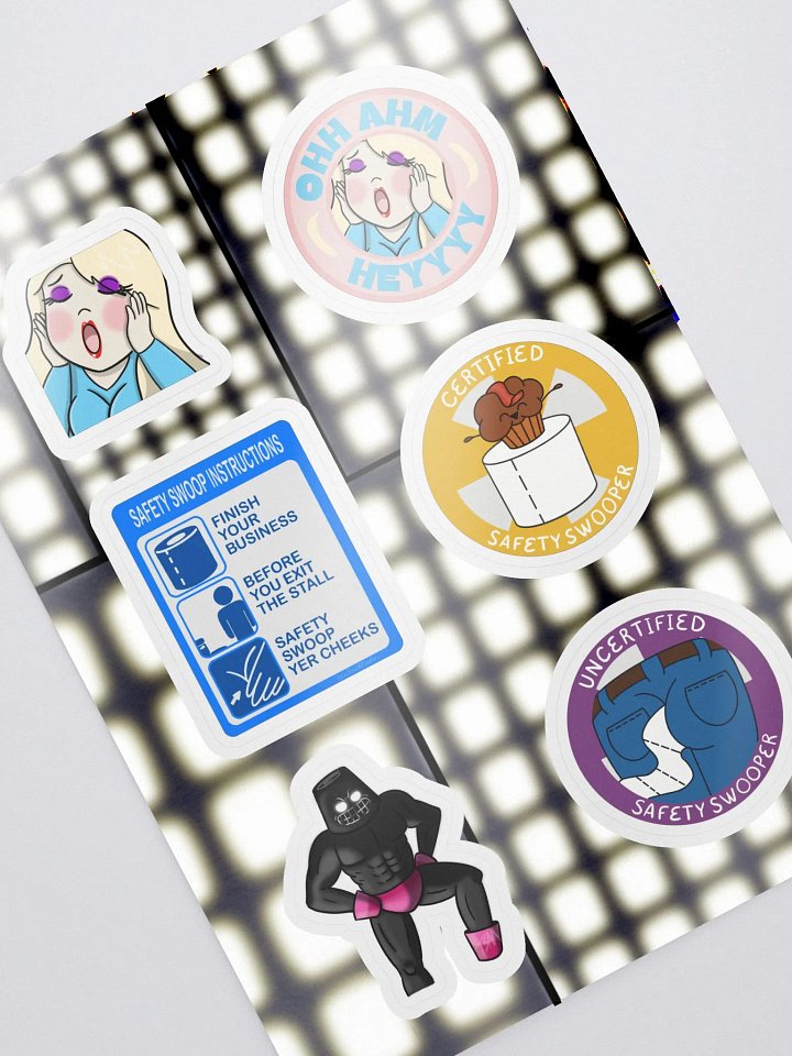 Shield Stickers! product image (2)