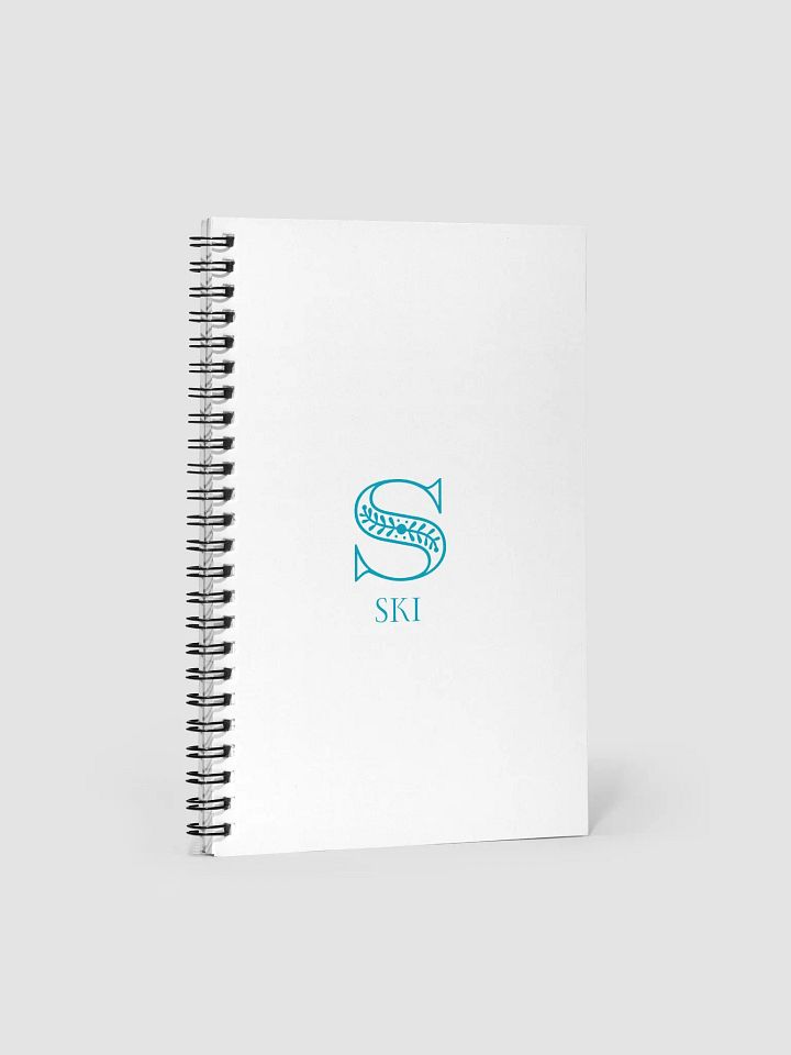 SKI Spiral Notebook product image (1)