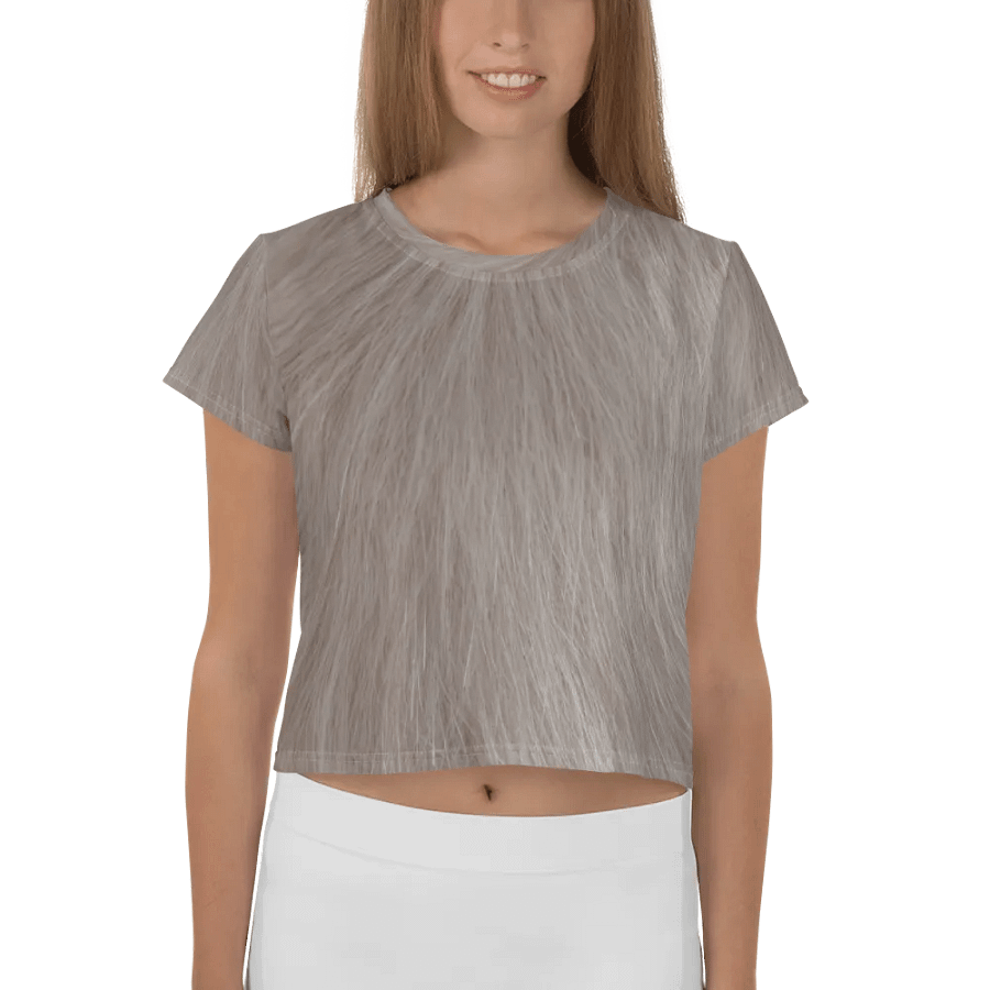 Lilac Cat Crop Tee product image (1)