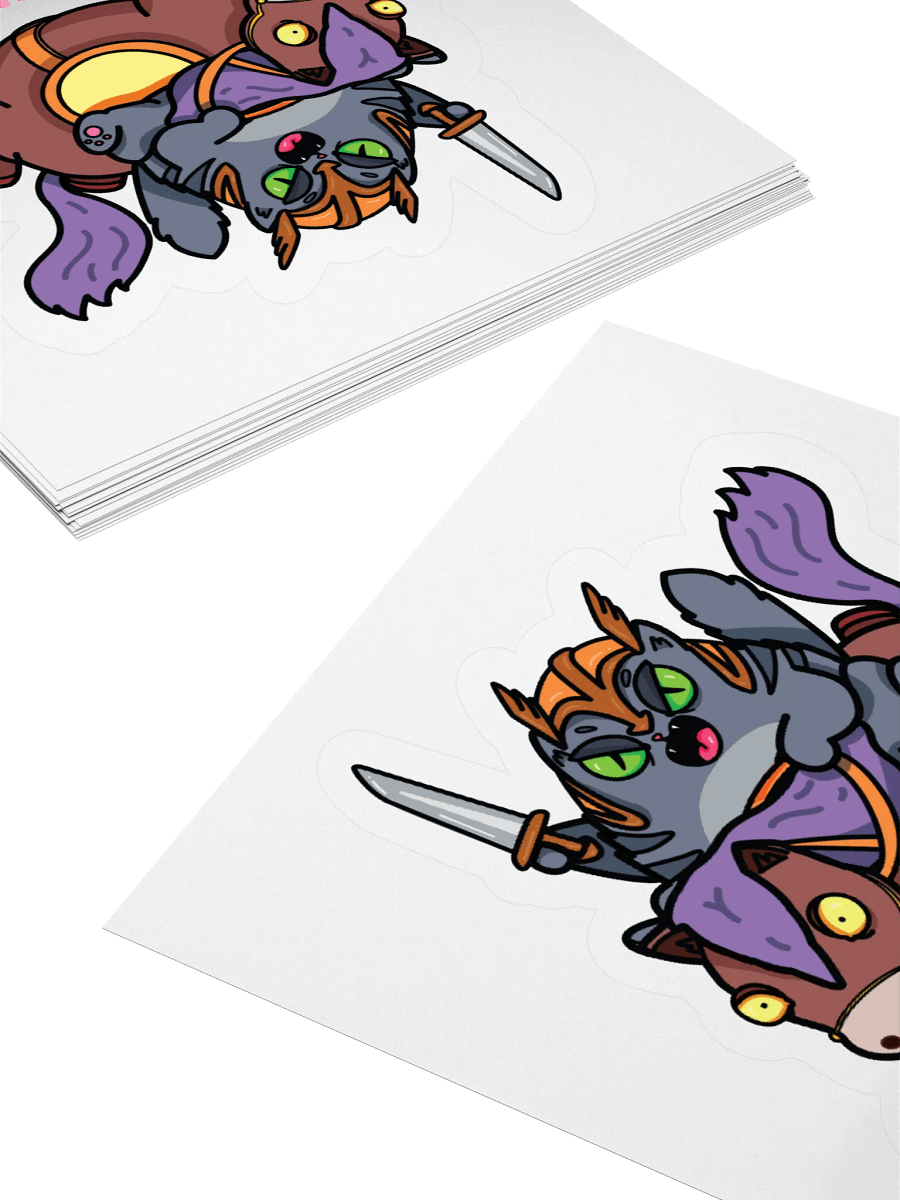 Cabalgata - Sticker (Kiss Cut) product image (4)