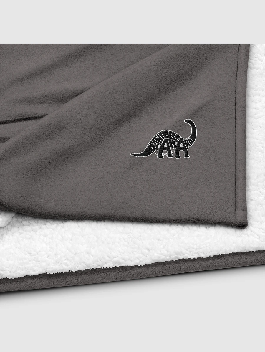 Brontosaurus Sherpa Blanket [Dark] product image (1)