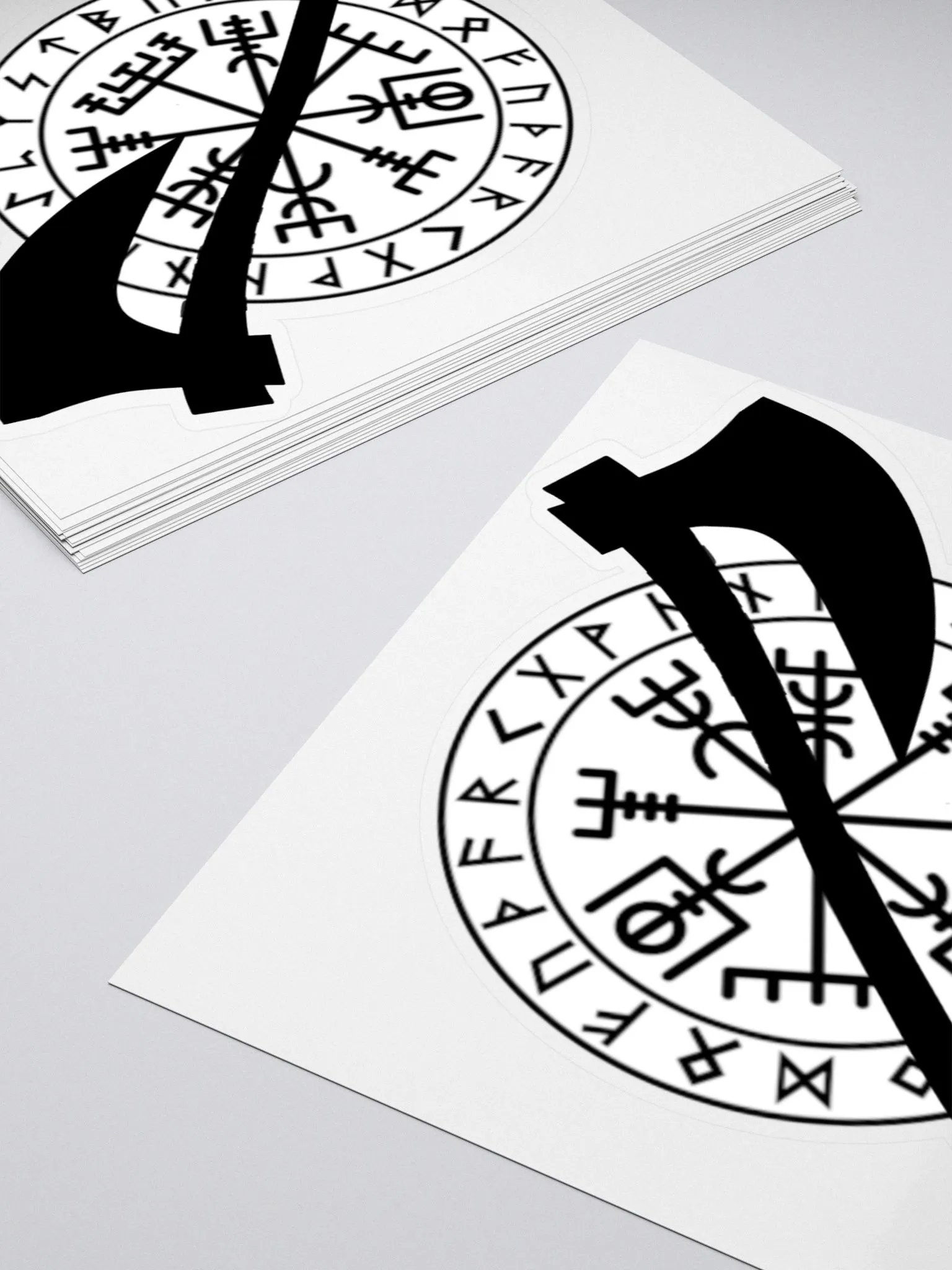 VEGVISIR & AXE - Sticker product image (4)