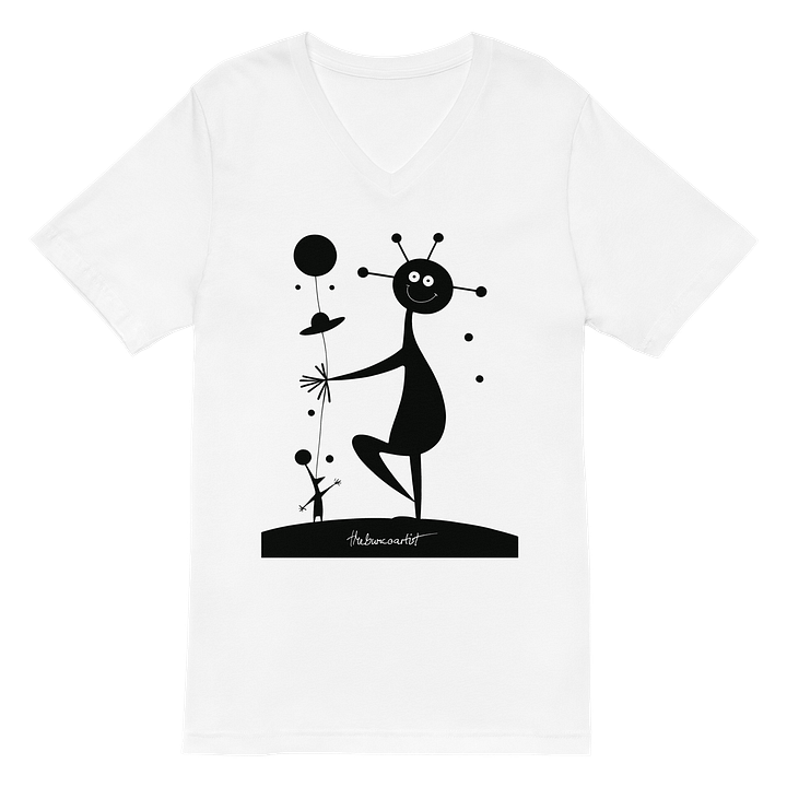 Bella+Canvas Short Sleeve V-Neck Jersey T-Shirt product image (1)