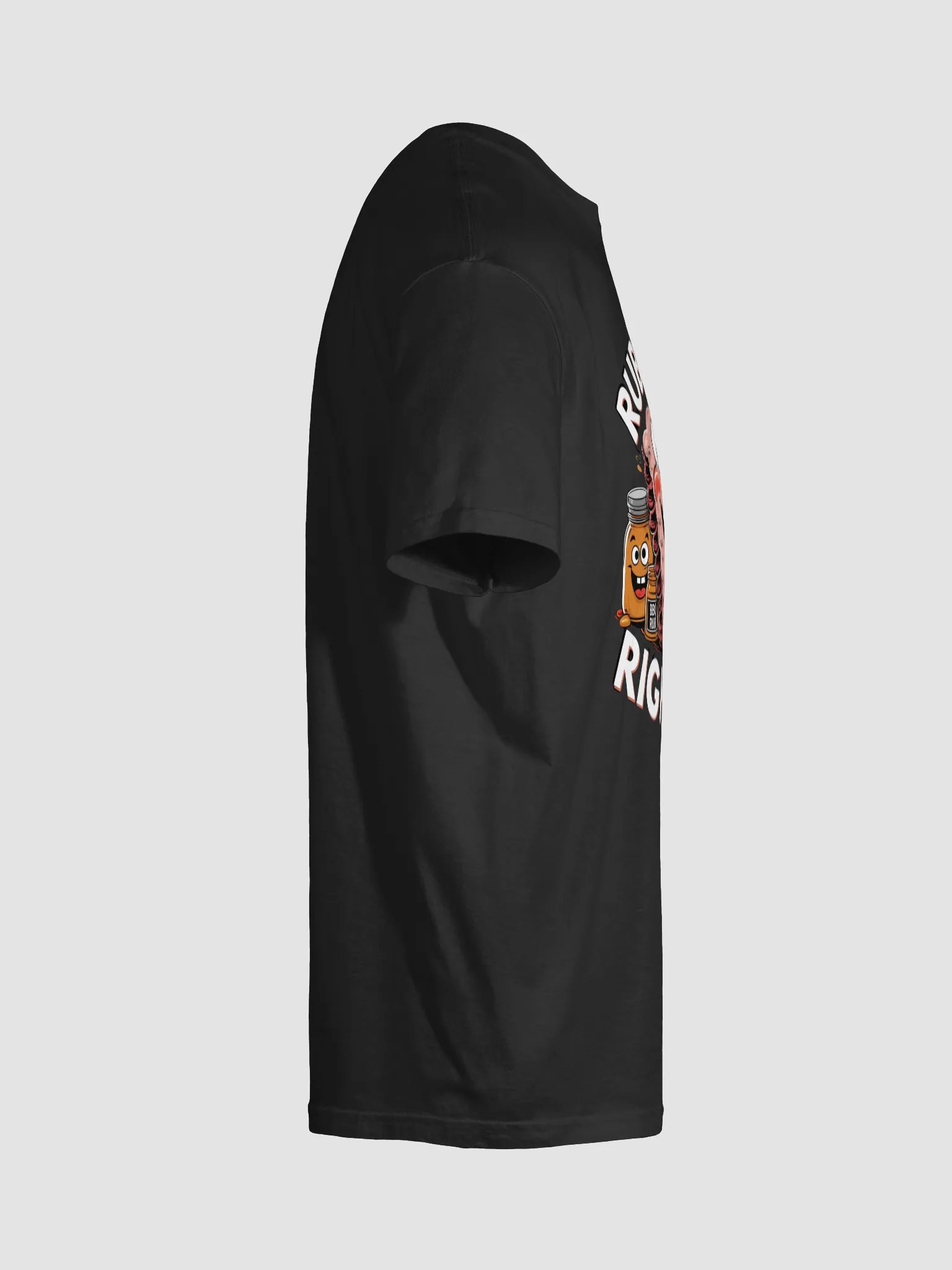Rub Me the Right Way – BBQ Rib Comedy Tee product image (10)
