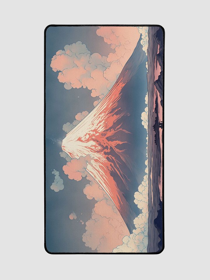 Mt. Fuji Volcano Eruption Desk Mat product image (2)