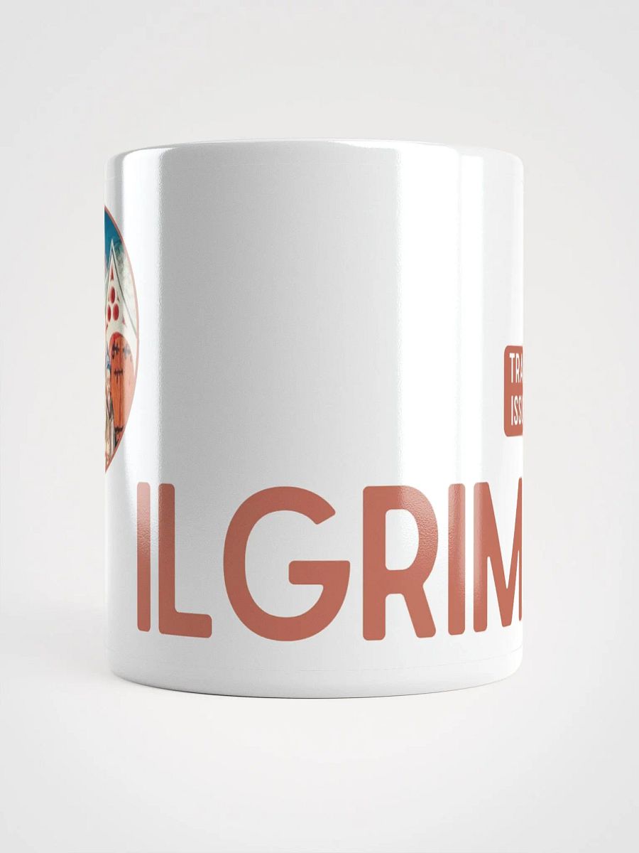 The Pilgrimage Issue Headline... but on a Mug product image (13)