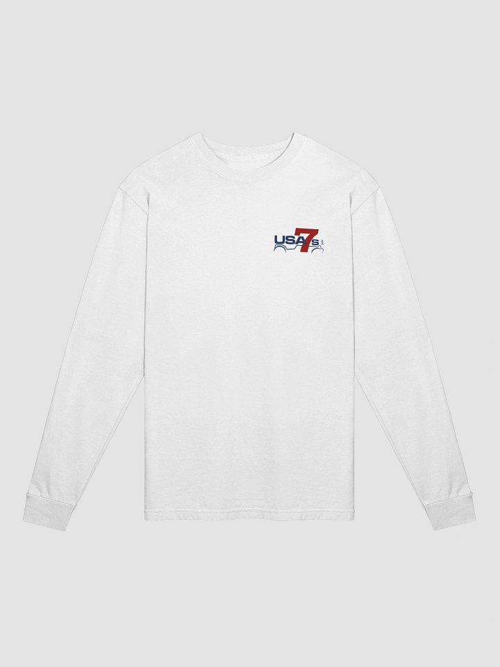 Long Sleeve T with Blue & Red Logo product image (2)