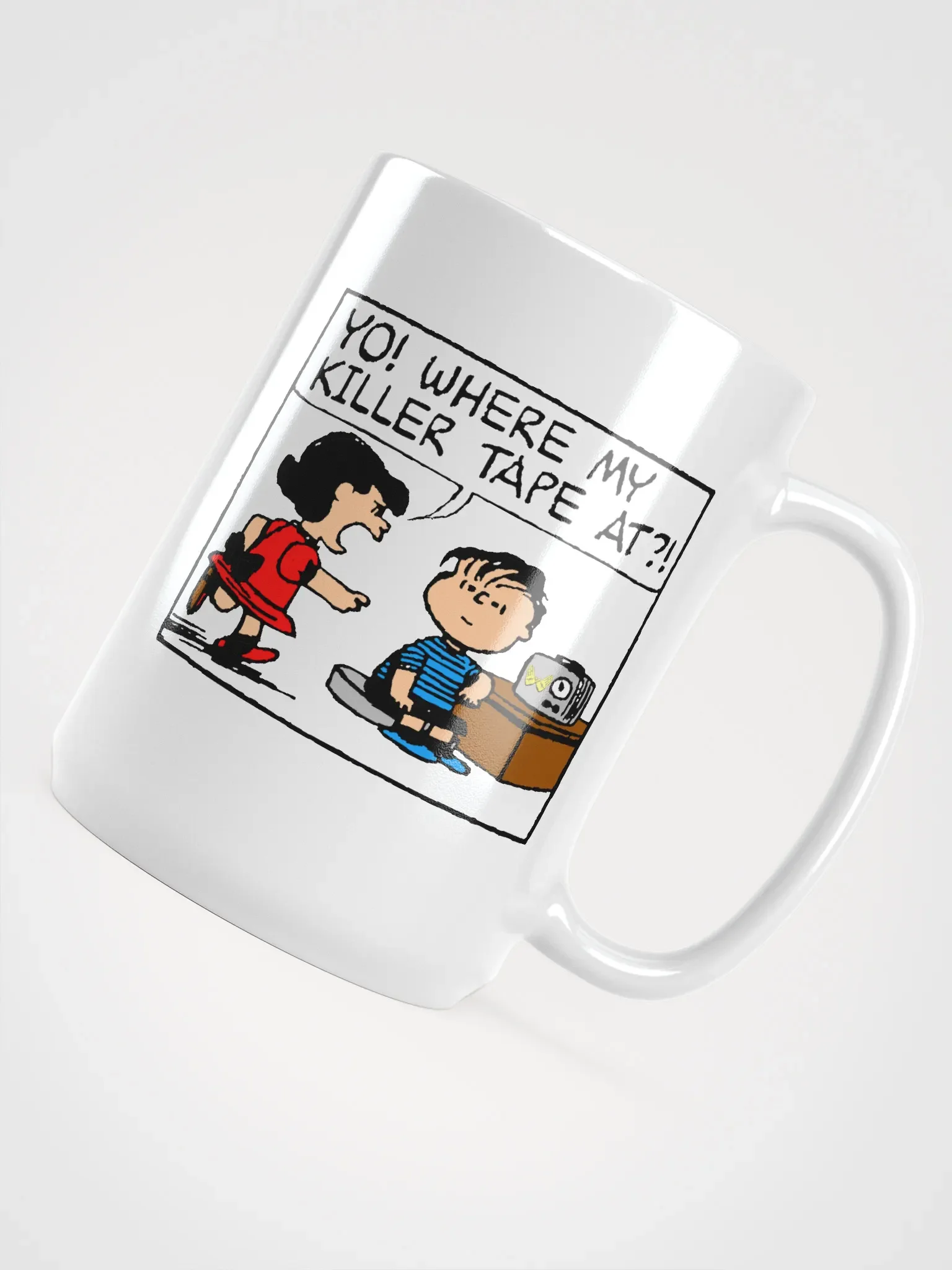 YO! WHERE MY KILLER TAPE AT?! COFFEE MUG product image (4)