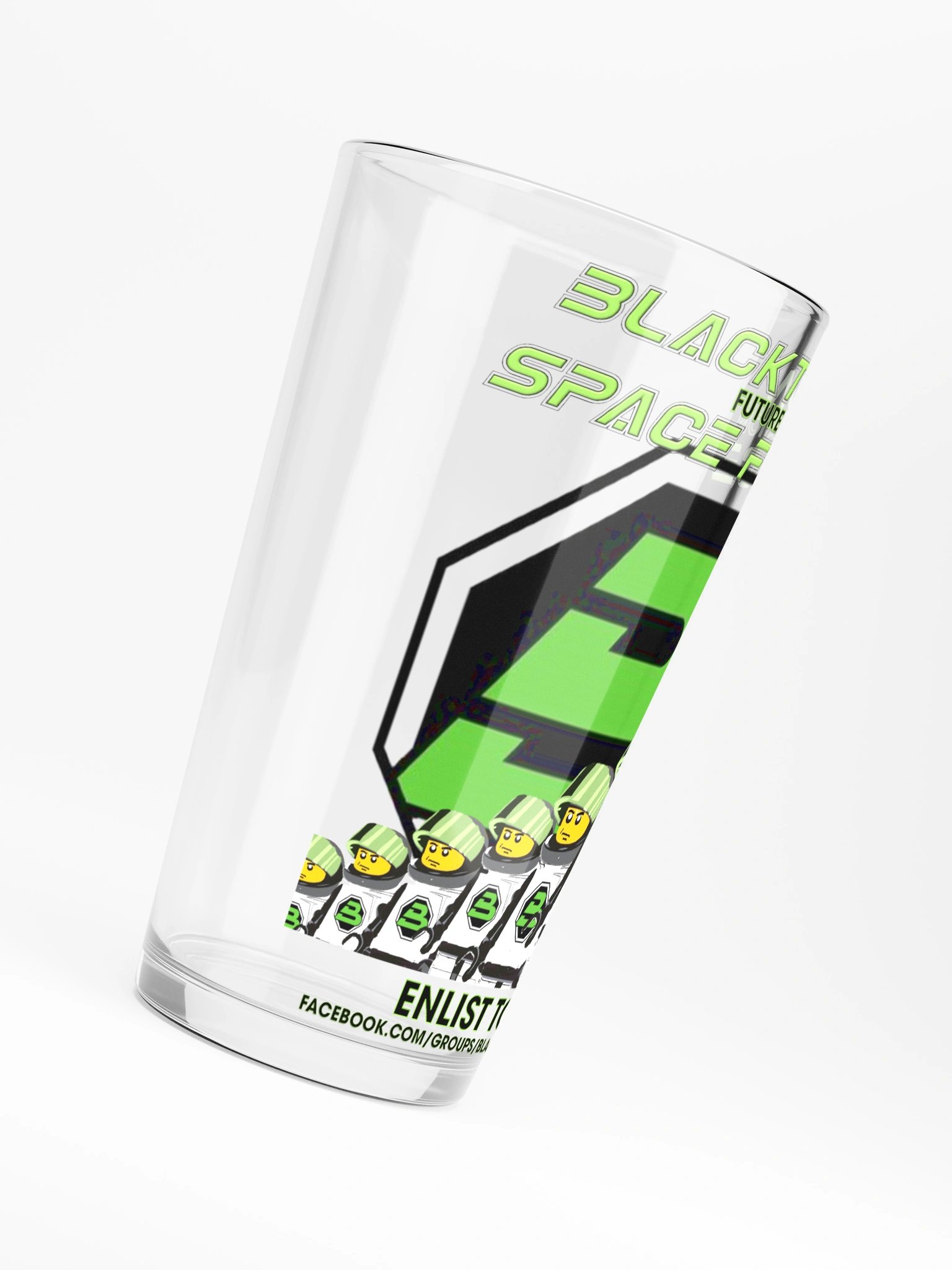 Future Space Force Recruitment Pint Glass product image (6)