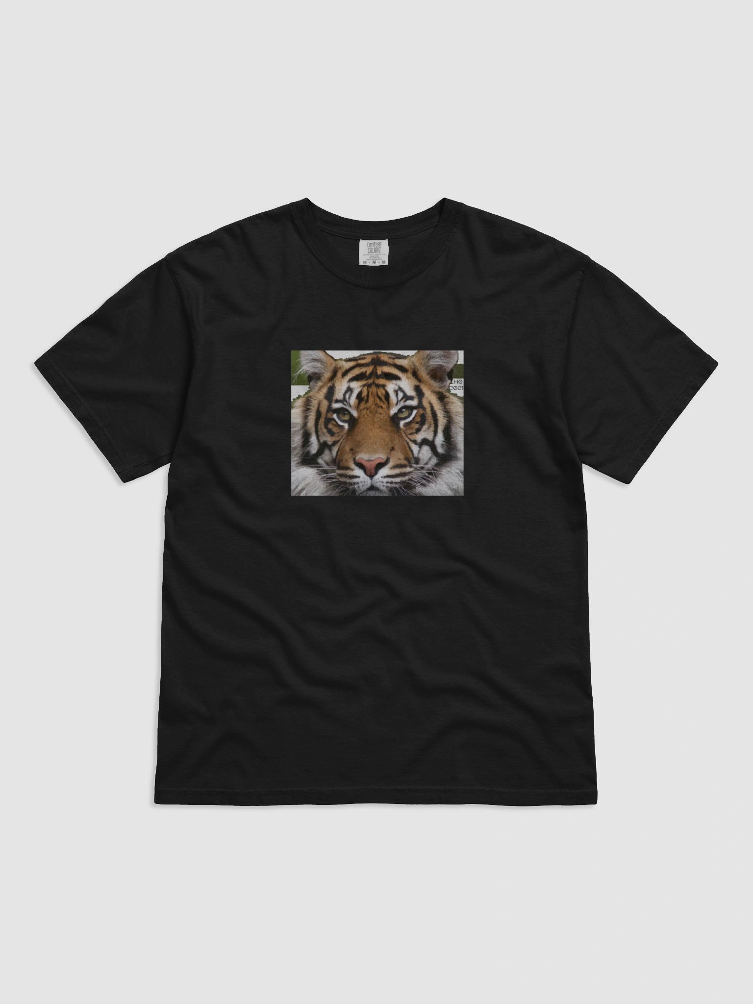 Tiger Digital Drawing T-Shirt product image (3)