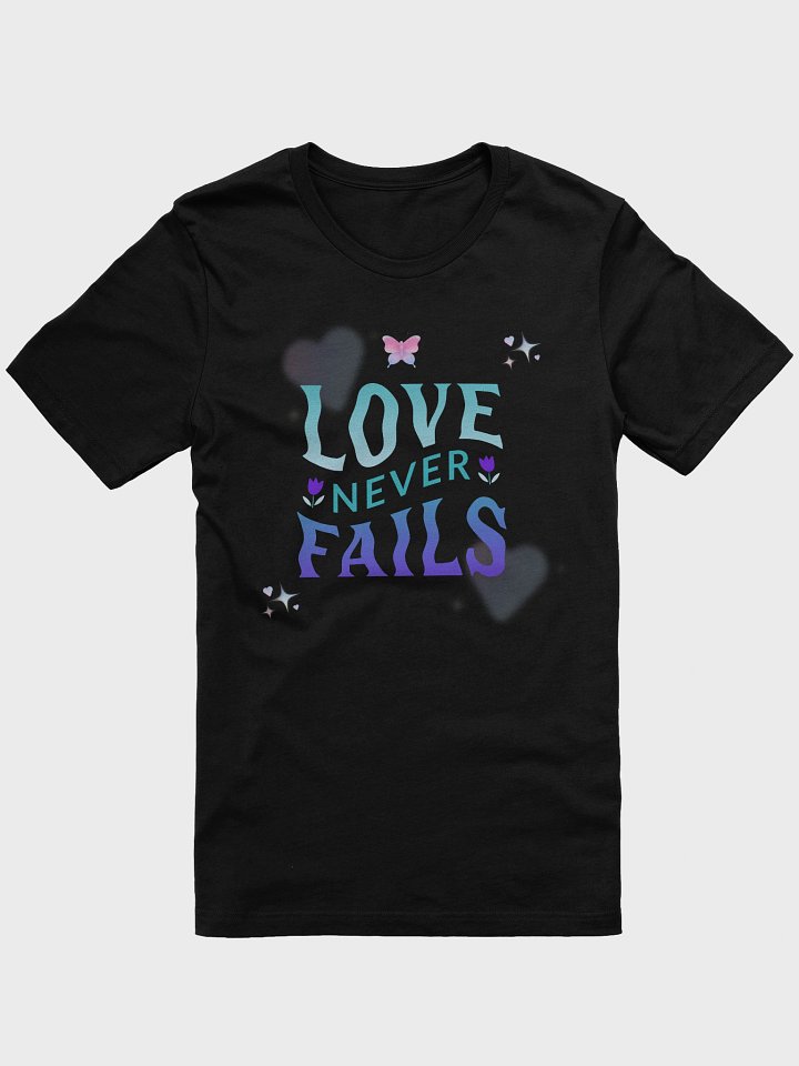 Love Never Fails Pastel T-Shirt product image (7)
