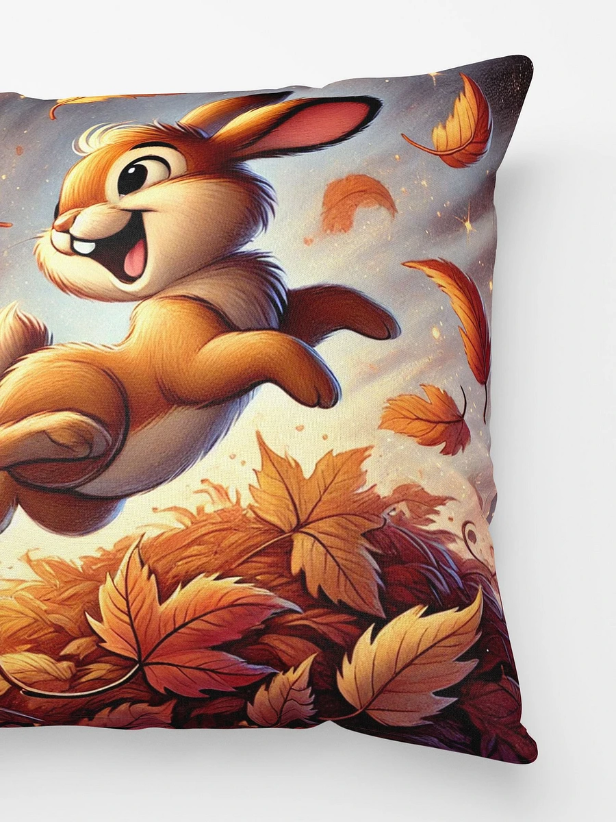 Autumn Leaves Bunny Rabbit Pillow product image (3)