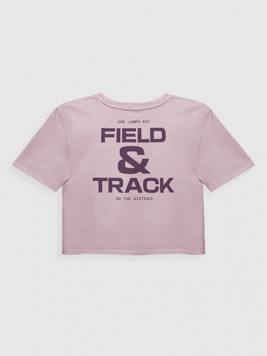 Field & Track Cropped Orchid Tee product image (2)