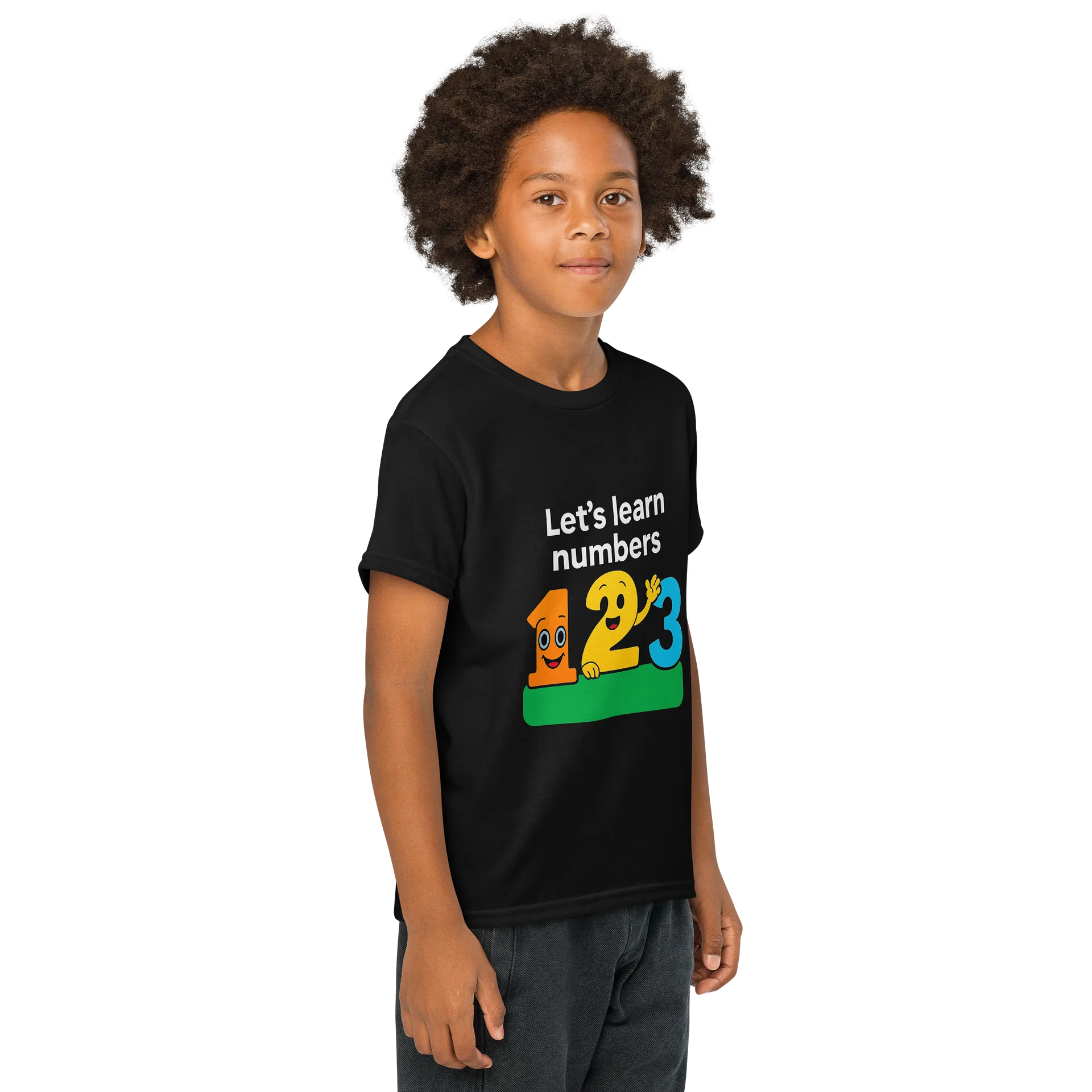 Smiling Numbers Kids Sports Tee product image (4)