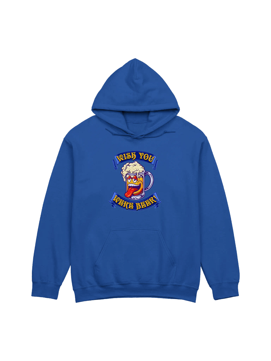 WISH YOU WERE BEER HOODIE product image (1)