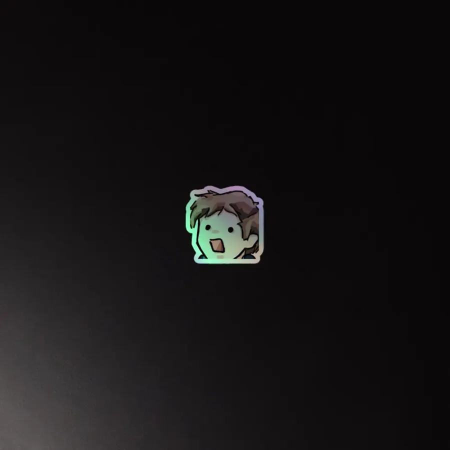 Chaabbz Wut Holographic Emote Sticker product image (4)
