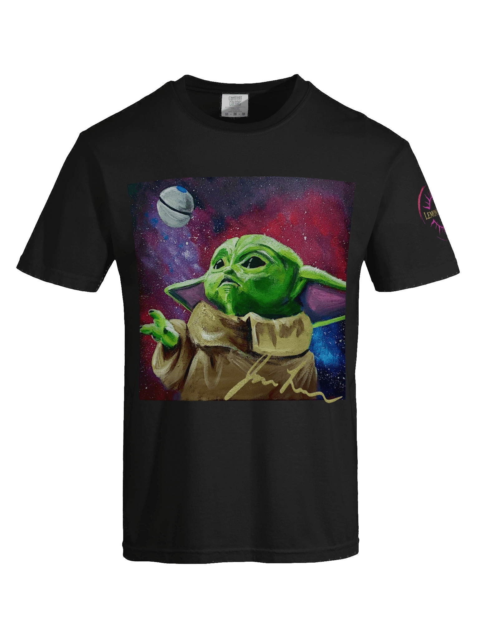 Grogu Baby Yoda Cotton Tee product image (88)