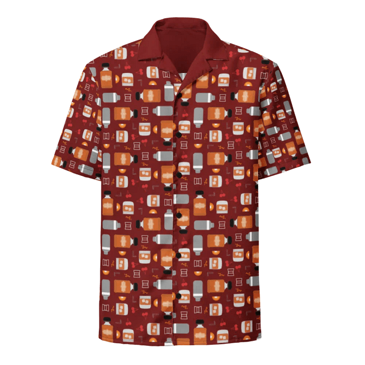 Bourbon Pattern Hawaiian Shirt product image (1)