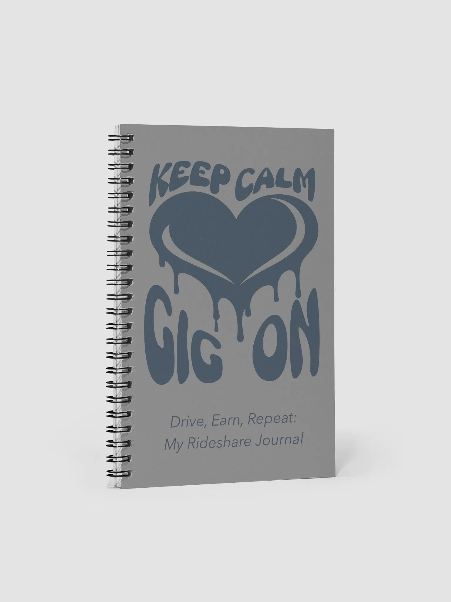 Keep Calm, Gig On Spiral Notebook Journal product image (4)