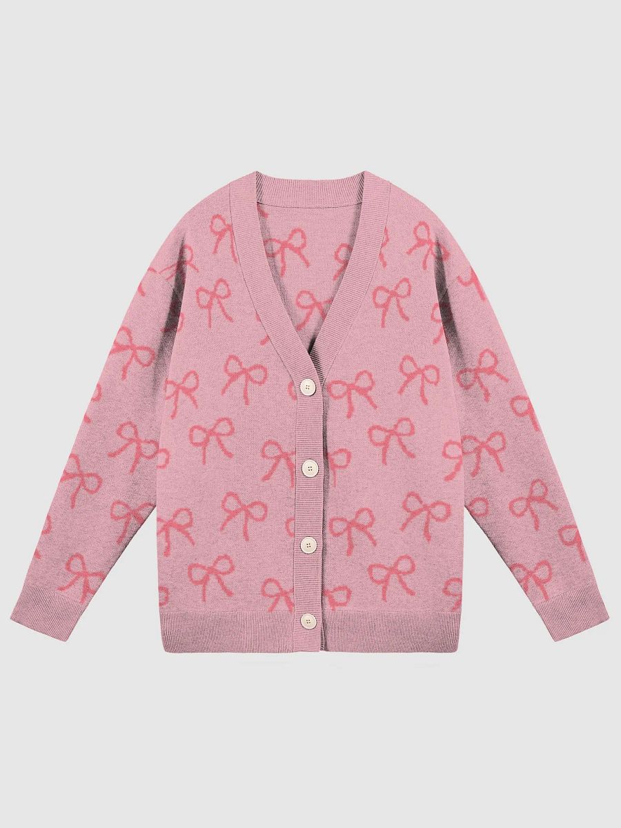 Pink Dainty Bows Cardigan product image (1)