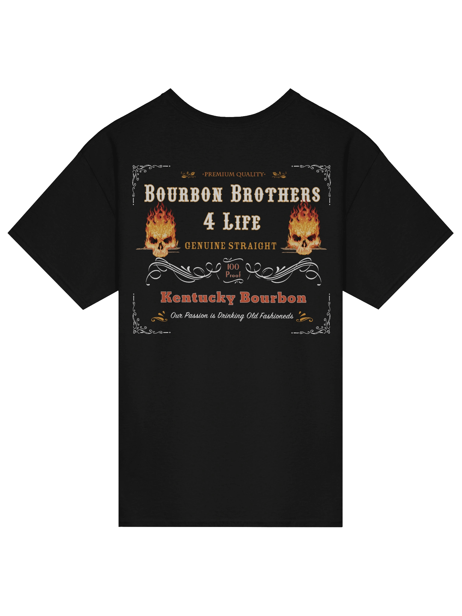 BB4L Fire Skull Graphic Tee product image (5)