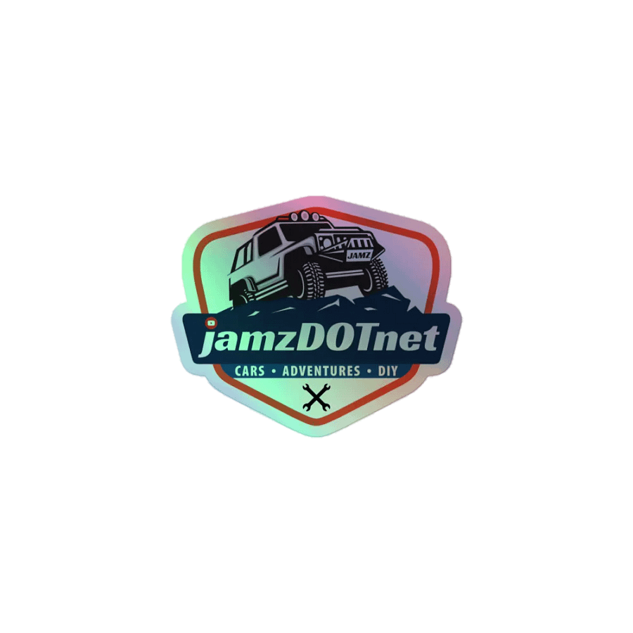 jamzDOTnet holographic sticker product image (1)