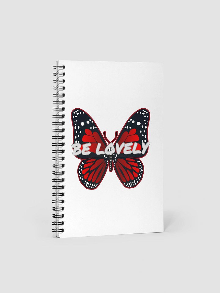 Be Lovely Butterfly Notebook product image (1)