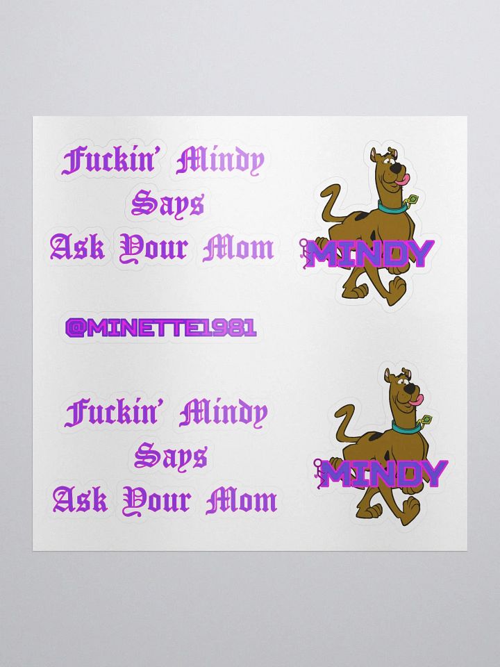 Ask Your Mom Sticker Sheet product image (1)