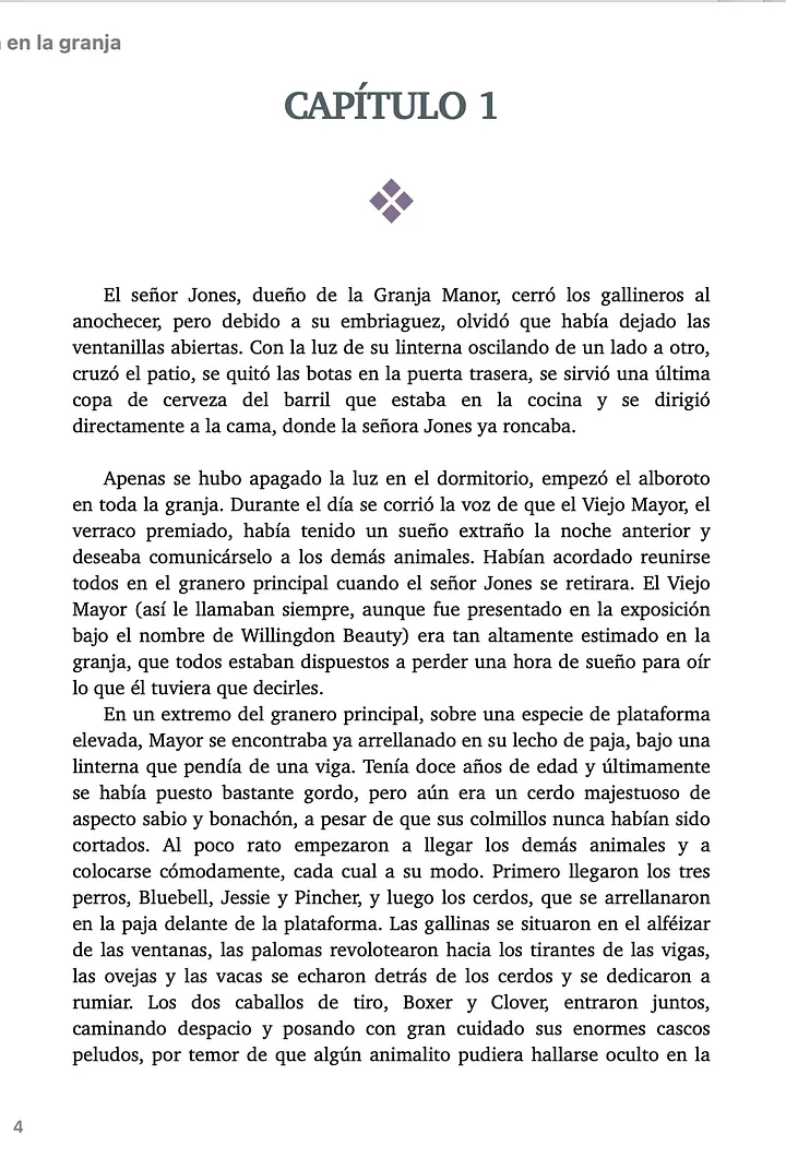 Rebelión en la granja de George Orwell E-book product image (2)