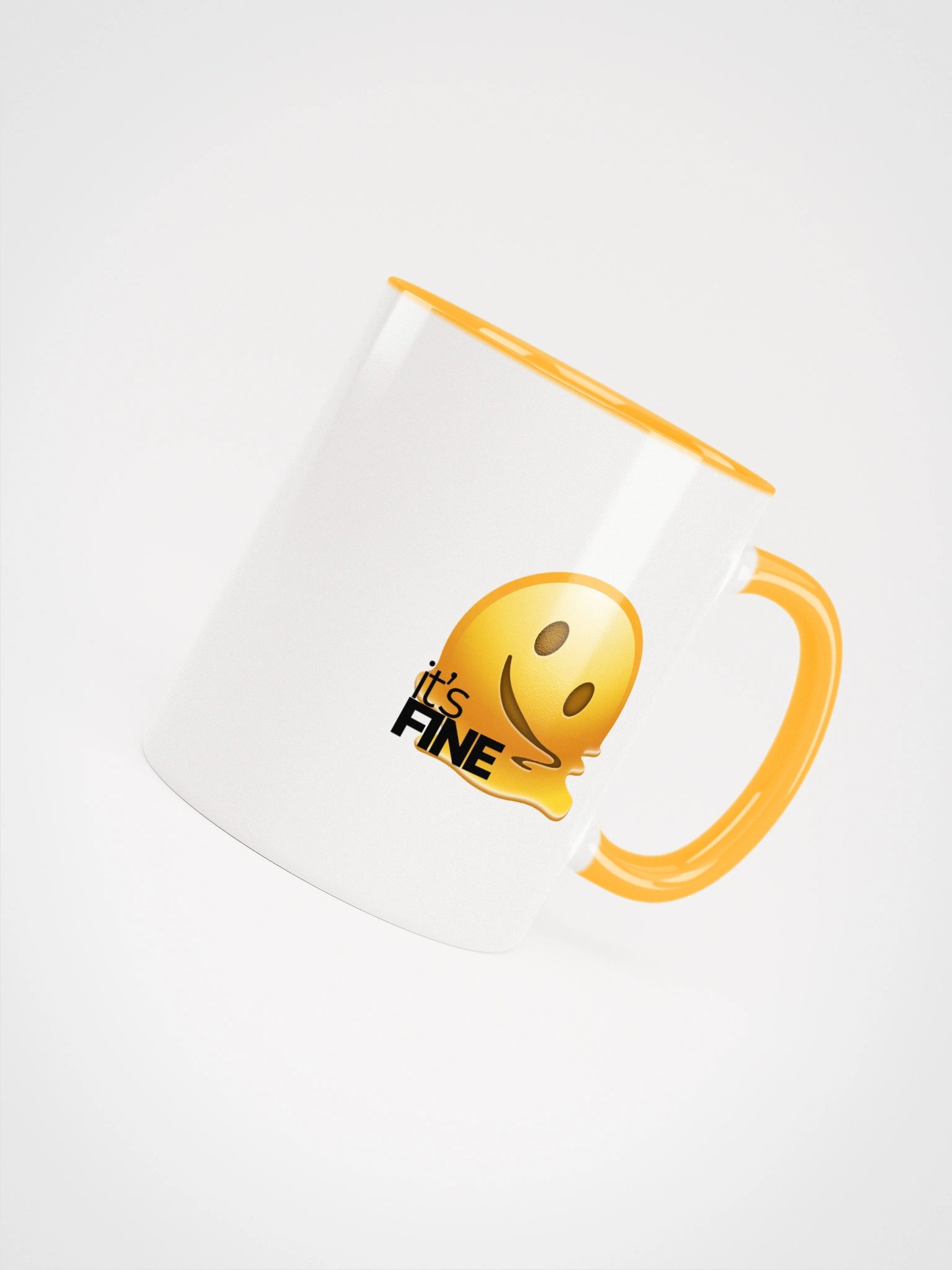 Melting 'It's Fine' Ceramic Mug product image (54)
